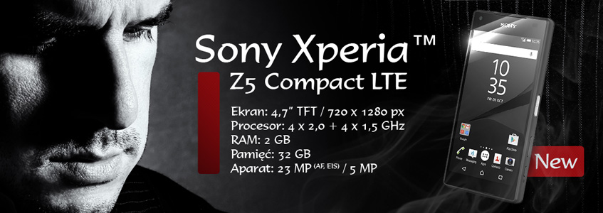 NOWOŚĆ Sony Xperia™ Z5 Compact LTE