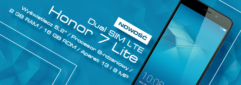 NOWY Hornor 7 Lite Dual SIM LTE już w sprzedaży!