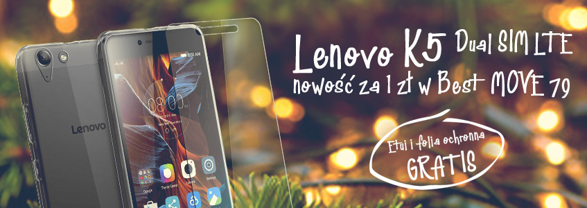 Lenovo K5 Dual SIM LTE + Gratis